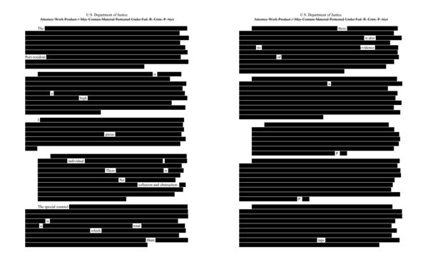 An anonymous source leaked the first draft document to the Meow York Times where it contained more redactions than ever before.