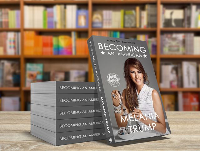 Melania Trump’s book “Becoming an American” is a number one seller in Mexico.